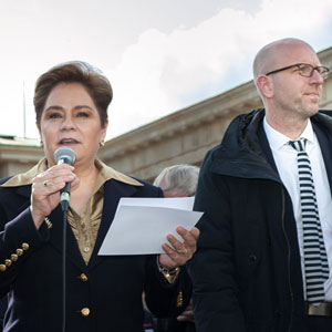 Frau Patricia Espinosa Cantellano, Herrn Moritz van Dülmen